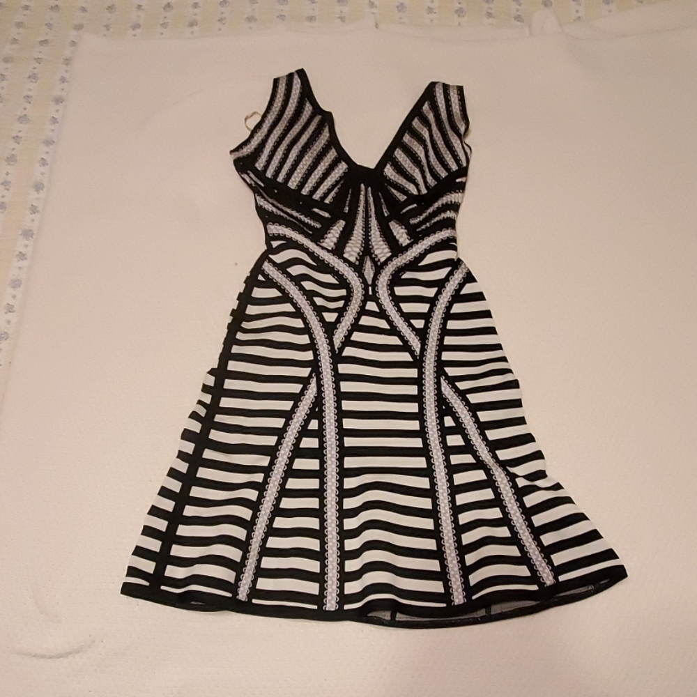 Herve leger a line dress